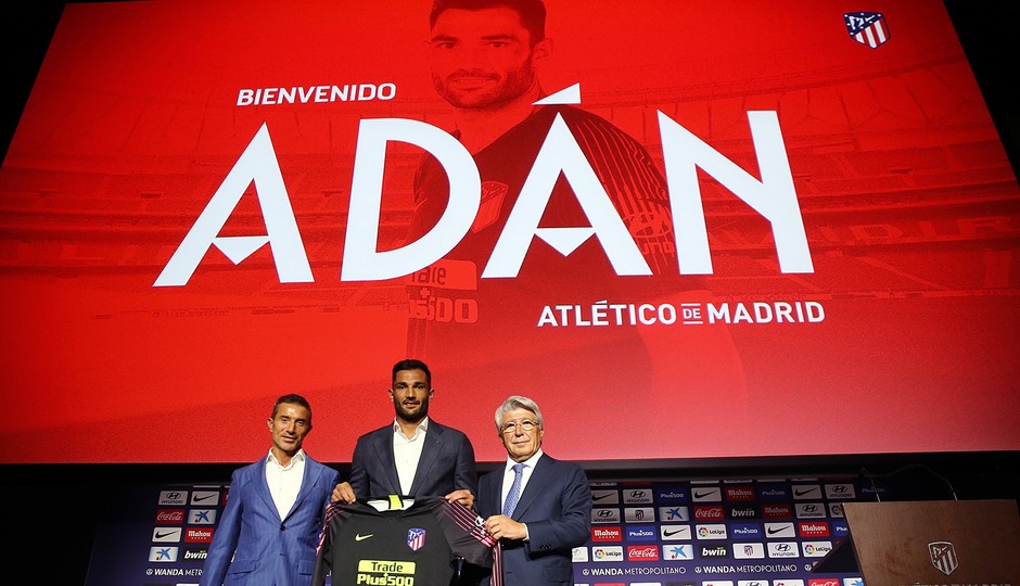 Welcome to Atlético de Madrid, Adán! 